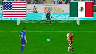 USA vs MEXICO / PENALTY SHOOTOUT / FIFA WORLD CUP FINAL / FIFA 23 NEXT GEN PC 4K