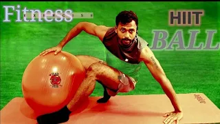 BALL EXERCISES FOR STRONGER ABS [SHR1W1N] HOME WORKOUT PART-01