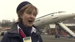 The Brooklands Concorde on ITV Meridian News