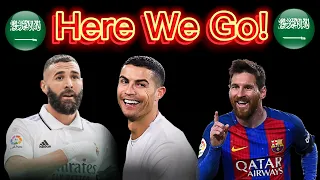 ✅ Benzema to Saudi Arabia | Messi, Ronaldo in The Same League | Reactions Highlights | LOT OF MONEY