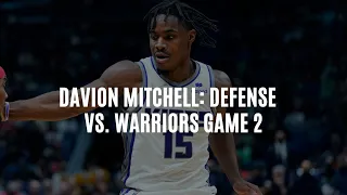 Davion Mitchell Defense vs. Warriors GM 2