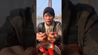 569 восхитительно есть морепродукты #eating #seafood #mukbang #10斤大波龙