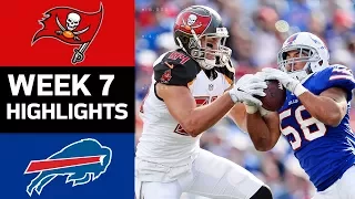 Buccaneers vs. Bills | NFL Week 7 Game Highlights