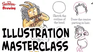 Illustrating and designing a page of a children's book Masterclass