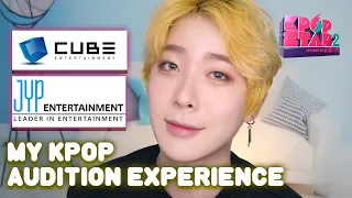 My Kpop Audition Experience ( JYP Cube Entertainment )  l received a call the next day !