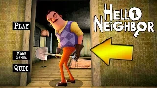 НЕПОСЛУШНЫЙ СОСЕД и НОВАЯ КОНЦОВКА привет сосед акт 1 - Hello Neighbor