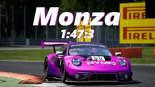 Monza Hotlap + SETUP | 1:47.3 | Porsche 991ii GT3R | Assetto Corsa Competizione v1.8