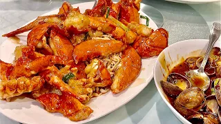 JUMBO Seafood / 珍寶軒 CHINESE RESTAURANT REVIEW @ Hudson St CHINATOWN BOSTON MASSACHUSETTS USA