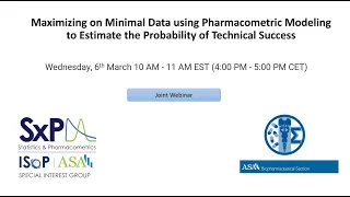 Maximizing on Minimal Data using Pharmacometric Modeling to Estimate the Prob. of Technical Success