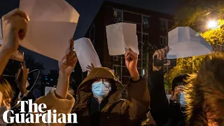 Why blank sheets of white A4 paper have become a symbol of dissent in China
