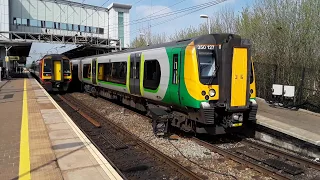 Trains at: Liverpool South Parkway, WCML, 06/04/19