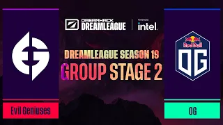 Dota2 - Evil Geniuses vs OG - Game 3 - DreamLeague Season 19 - Group Stage 2