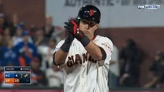 Giants even Series with comeback win