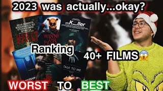 Ranking the Best & Worst Horror Movies of 2023 | 40+ Films | Royal Horror