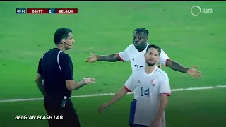 Jeremy Doku vs Egypt 2022 (Friendly)