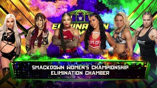 WWE 2K23 - 6 Women Elimination Chamber Full Match