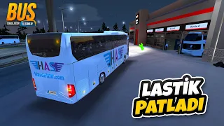 Hatay'a Künefe Yemeye Giderken Lastik Patladı - Otobüs Simulator Ultimate