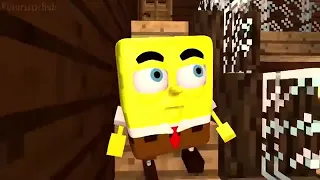 SPONGEBOB AND PATRICK VS GRANNY MINECRAFT THE MOVIE Animation Horror Game Video