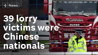 Essex lorry deaths: 39 bodies confirmed to be Chinese nationals