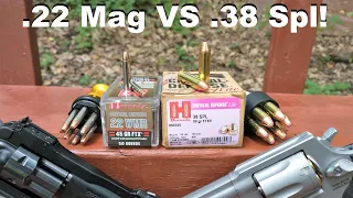 Low Recoil Need? .22 Mag or .38 Special? Hornady Critical Defense Ballistic Test