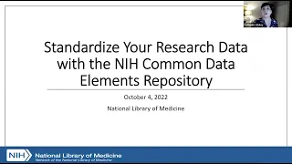 Standardize Your Research Data with the NIH Common Data Elements Repository