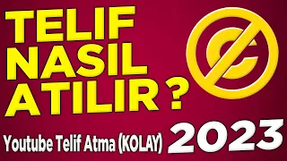 Youtube Telif Nasıl Atılır ? | Youtube Videoya Telif Atma 2023 | Youtube Telif Hakkı Nasıl Atılır ?