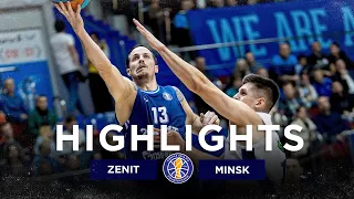 Zenit vs MINSK Highlights October, 28 | Season 2022-23