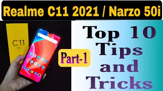 Top 10 Tips and Tricks Realme c11 2021 | Hidden features | part 1