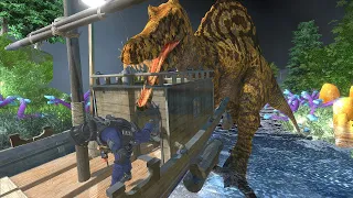 Jurassic World: The Carnage on Isla Nublar! - Animal Revolt Battle Simulator