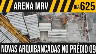 ARENA MRV | 1/8 COMEÇAM AS ARQUIBANCADAS NO PRÉDIO 09 | 05/01/2021