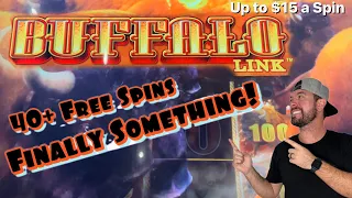 Surprise! 😬 Buffalo Link finally decided to play nice 💵 Bonuses and Free Games with 40+ Spins 💰