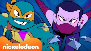 Mikey's Epic Battle For A Video Game! 🎮 Rise of the TMNT Full Scene | Nickelodeon Cartoon Universe