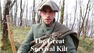 Большой килт - великолепное одеяло для выживания ? The Great Kilt -ULTIMATE SURVIVAL BLANKET ?