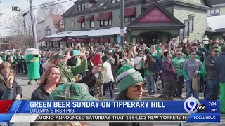 Green beer Sunday is back