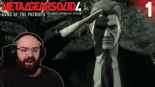 Teaching an Old Snake New Tricks - Metal Gear Solid 4 | Blind Playthrough [Part 1]