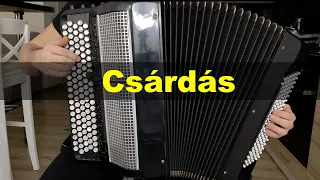 Csárdás - Vittorio Monti ( Harmonika Cover )