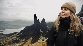 Travelling SOlO Across ISLE OF SKYE In My LAND ROVER ( during winter )