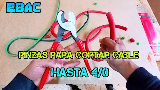 Corta cables De Cobre como Mantequilla 😁🔊