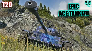 T20 Medium Tank | EPIC  Ace Tanker | World of Tanks Replays