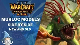 Murloc Models Comparison (Reforged vs Classic) | Warcraft 3 Reforged Beta