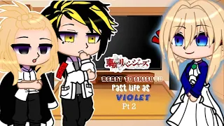 Tokyo Revengers react to Chifuyu past life as Violet Evergarden || 2/2 || Original || 2K Special 💐💕