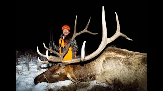 YOUNG LADY CHASES BIG BULL ELK AND GIANT MULE DEER! L2H S10E06 "Paulina's First"