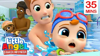 Bayi Lucu Belajar Berenang💦 Kartun Anak | Little Angel Bahasa Indonesia