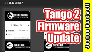 TBS Tango 2 500 mW Firmware Update How To
