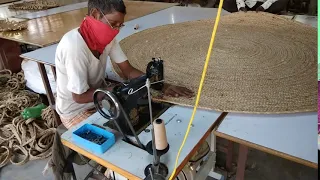 Production of Jute Braided Rug