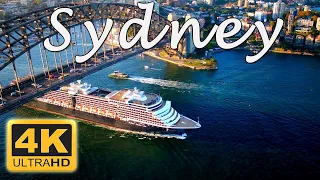 Sydney Australia Drone View in 4k Ultra HD | Relaxation Film | Relaxing Music