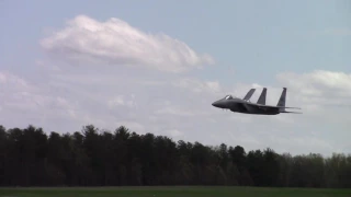 F-15-Incredible Low level flying and maneuverability!!