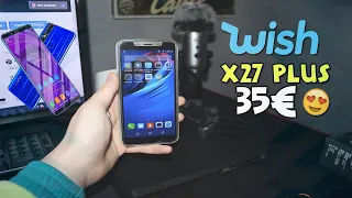 X27 plus - Un Smartphone pas cher à 35€ sur Wish ! (il ressemble au Honor 9X)