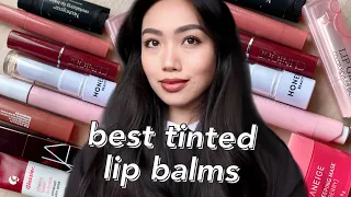 favorite tinted lip balms | best shades for light/medium skin tones 2022