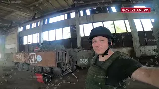 🇷🇺🇺🇦 Бойцы рембата на Южно-Донецком направлении показали восстановленную бронетехнику